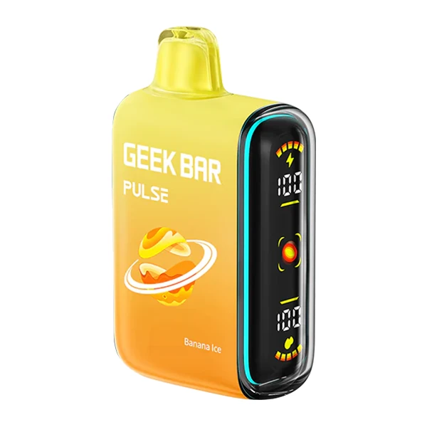 banana smash swisher Geek Bar Pulse device with banana ice flavour