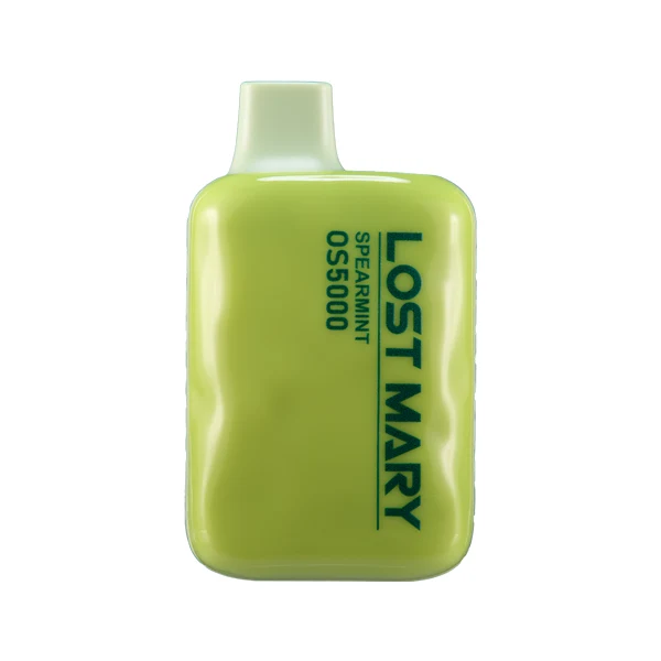 breeze spearmint Lost Mary OS5000 device showing compact design
