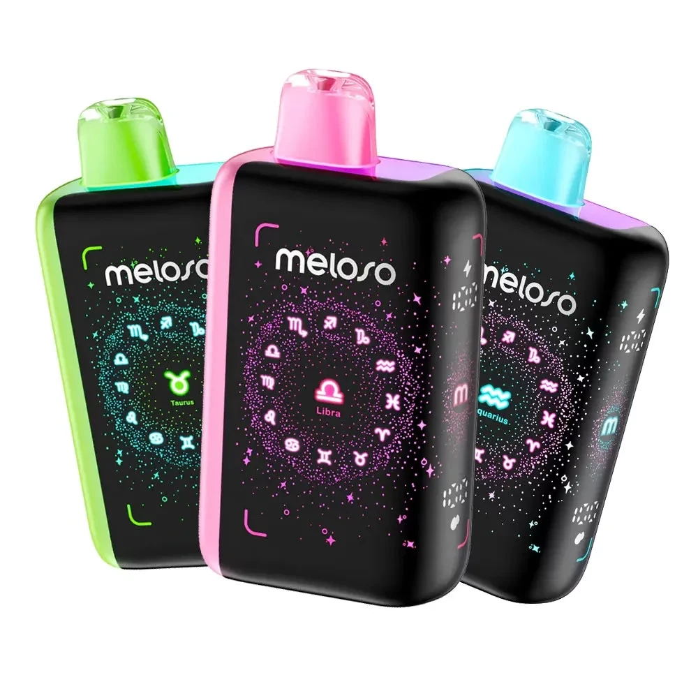 flum ruby green device next to fresh fruit showing vibrant colors and packaging