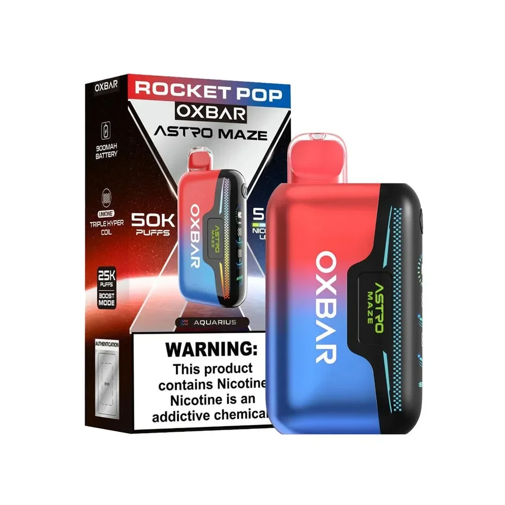 Hand holding a foger vape battery device, with arrows indicating proper draw technique and airflow positioning.