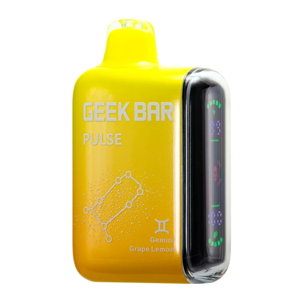 Geek Bar Grape Blow Pop Vape lemon variant with bright packaging