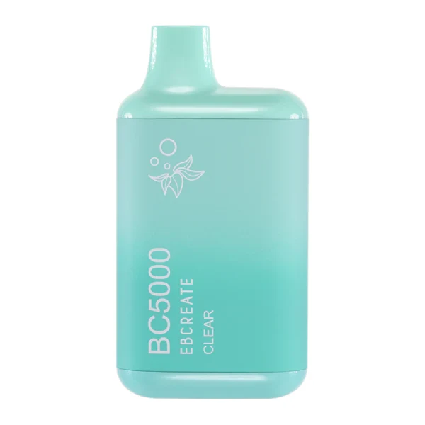 Clear BC5000 Elf Bar unflavored compact device