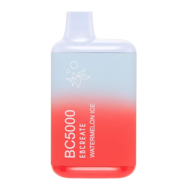 elf bar watermelon ice BC5000 device packaging