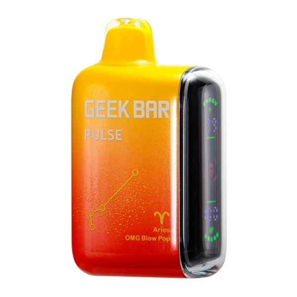 omg b pop foger device showcasing compact design and vibrant styling
