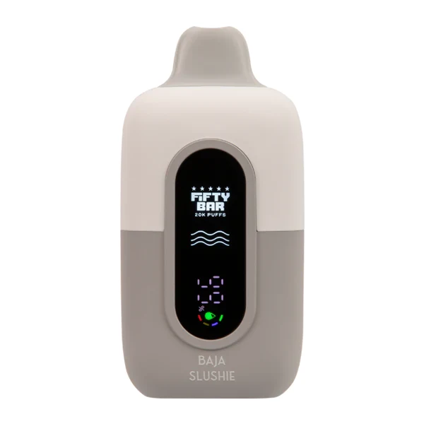 sommar bar vape Baja Mango Fifty Bar 20K White Series
