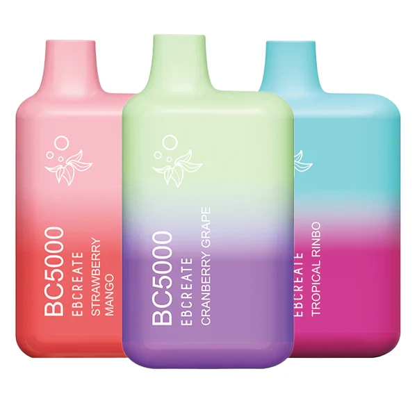 BC5000 Zero Nicotine Sampler Pack vapes without nicotine