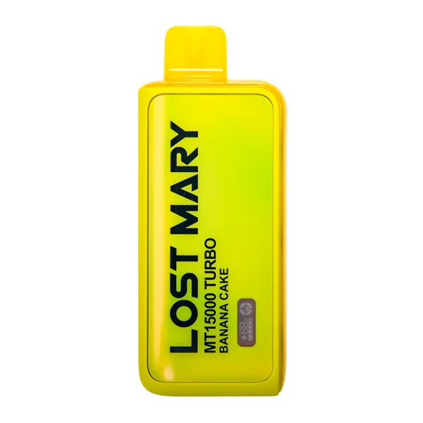 Banana Cake Lost Mary MT15000 Turbo banana vape disposable